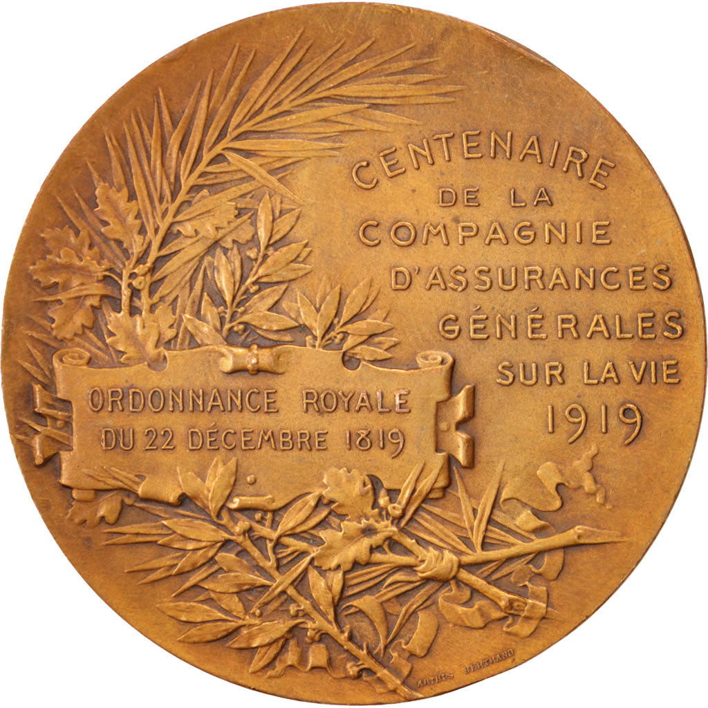 Frankrijk, Medal, French Third Republic, Politics, Society, War, PR, Bronze