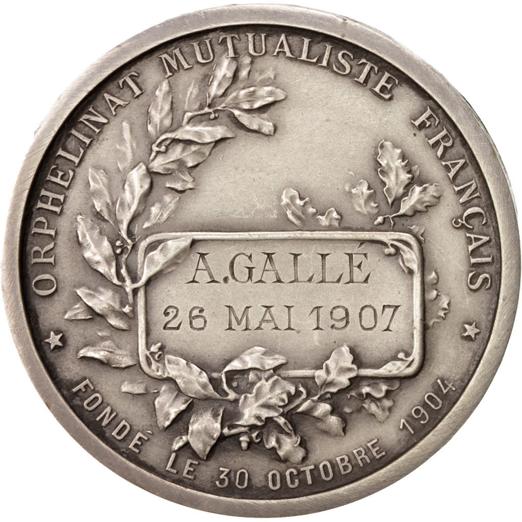 France, Medal, French Third Republic, Politics, Society, War, AU(50-53), Bronze