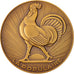 Frankrijk, Medal, French Fifth Republic, Politics, Society, War, PR, Bronze
