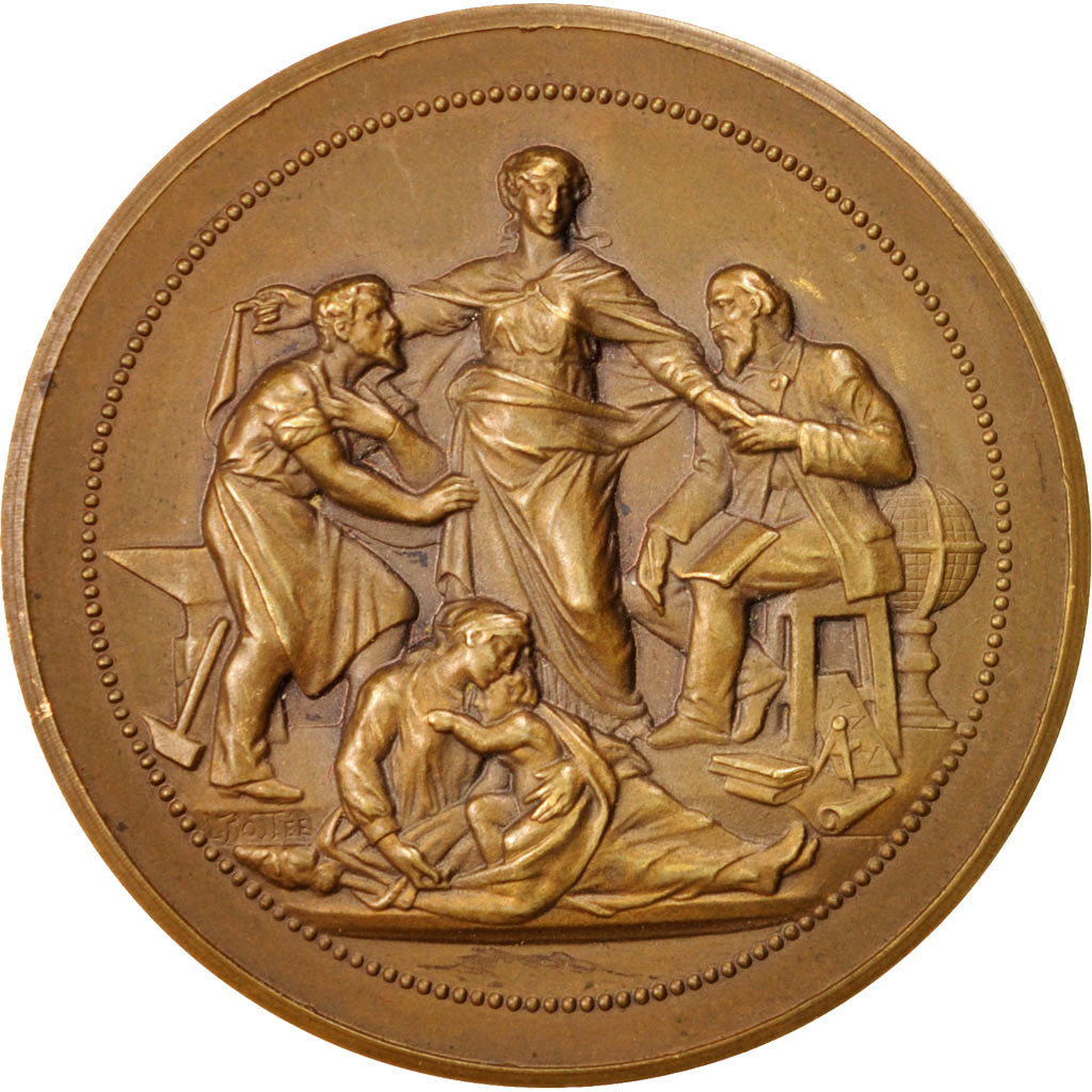 Frankrijk, Medal, French Third Republic, Politics, Society, War, Bottée, PR