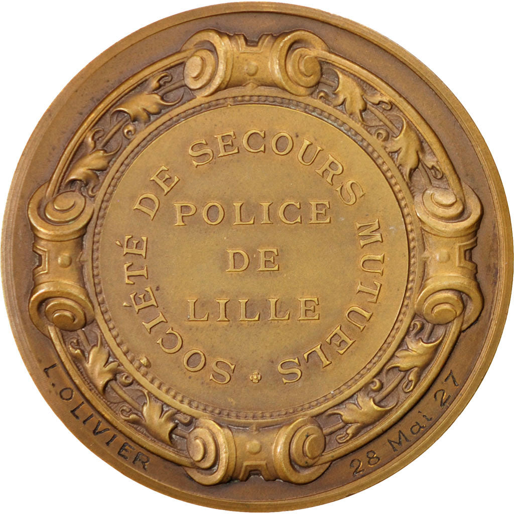 Frankrijk, Medal, French Third Republic, Politics, Society, War, Bottée, PR