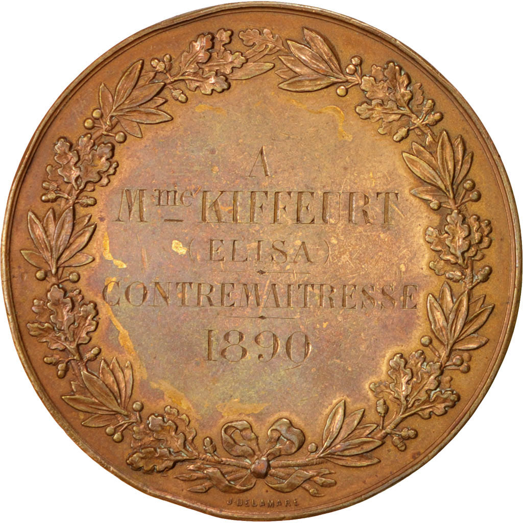 Frankreich, Medal, French Third Republic, Politics, Society, War, Dubois.A, SS+