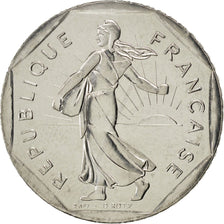 Coin, France, Semeuse, 2 Francs, 1996, MS(63), Nickel, KM:942.2, Gadoury:547