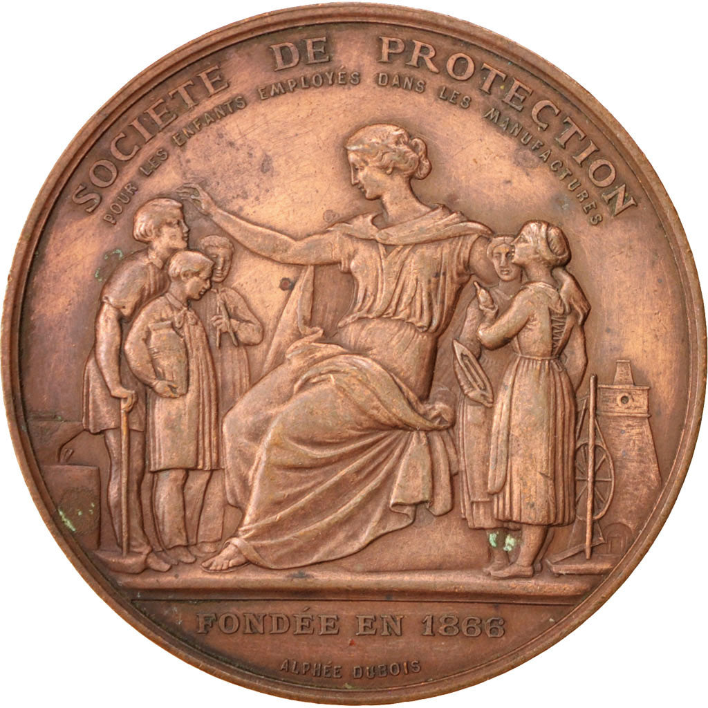 Francia, Medal, French Third Republic, Politics, Society, War, Dubois.A, BB