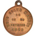 France, Medal, French Second Republic, History, 1848, AU(55-58), Copper