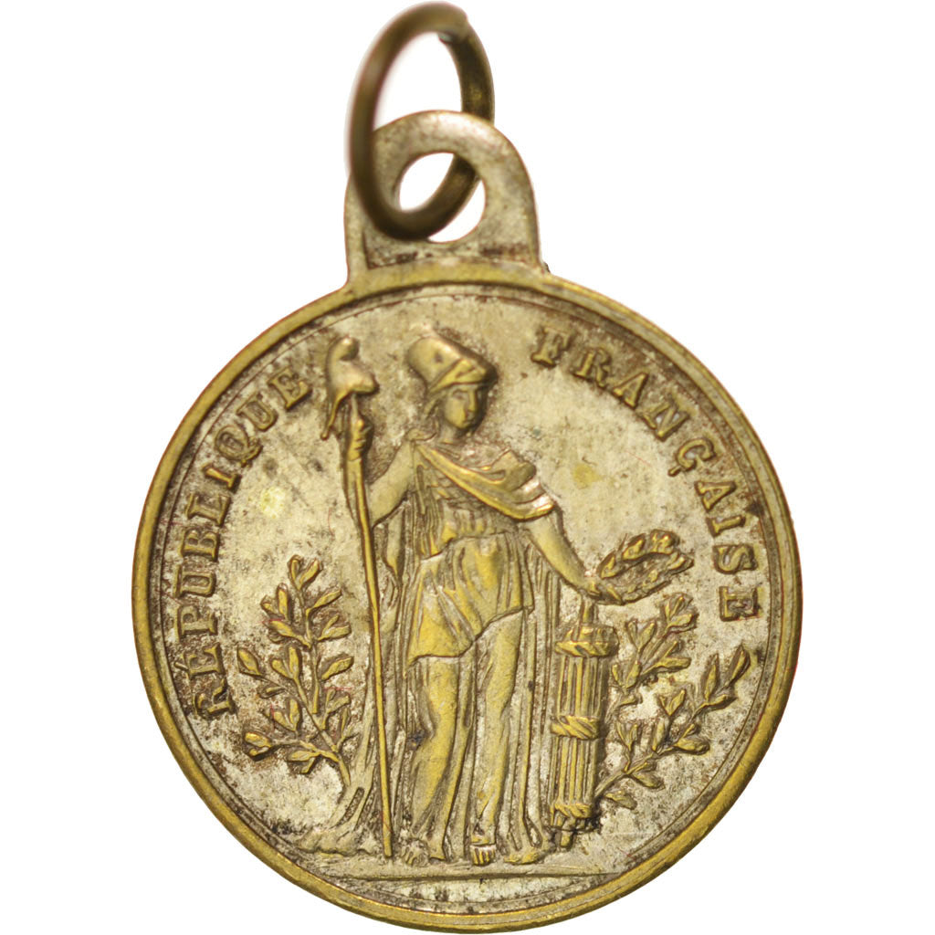 France, Medal, French Second Republic, History, 1848, SUP, Cuivre