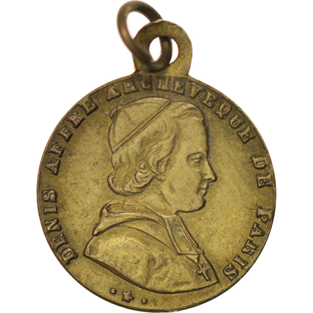 France, Medal, French Second Republic, History, 1848, MS(60-62), Copper