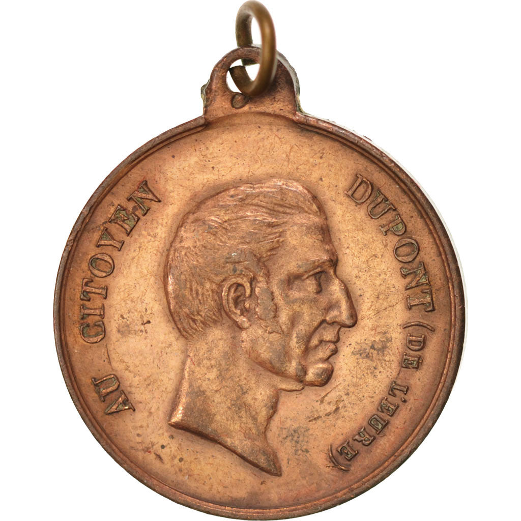 Frankreich, Medal, French Second Republic, History, 1848, VZ, Kupfer