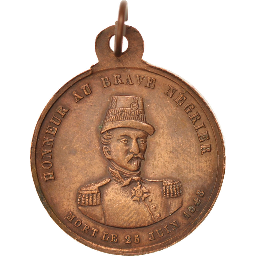 Frankrijk, Medal, French Second Republic, History, 1848, ZF+, Koper
