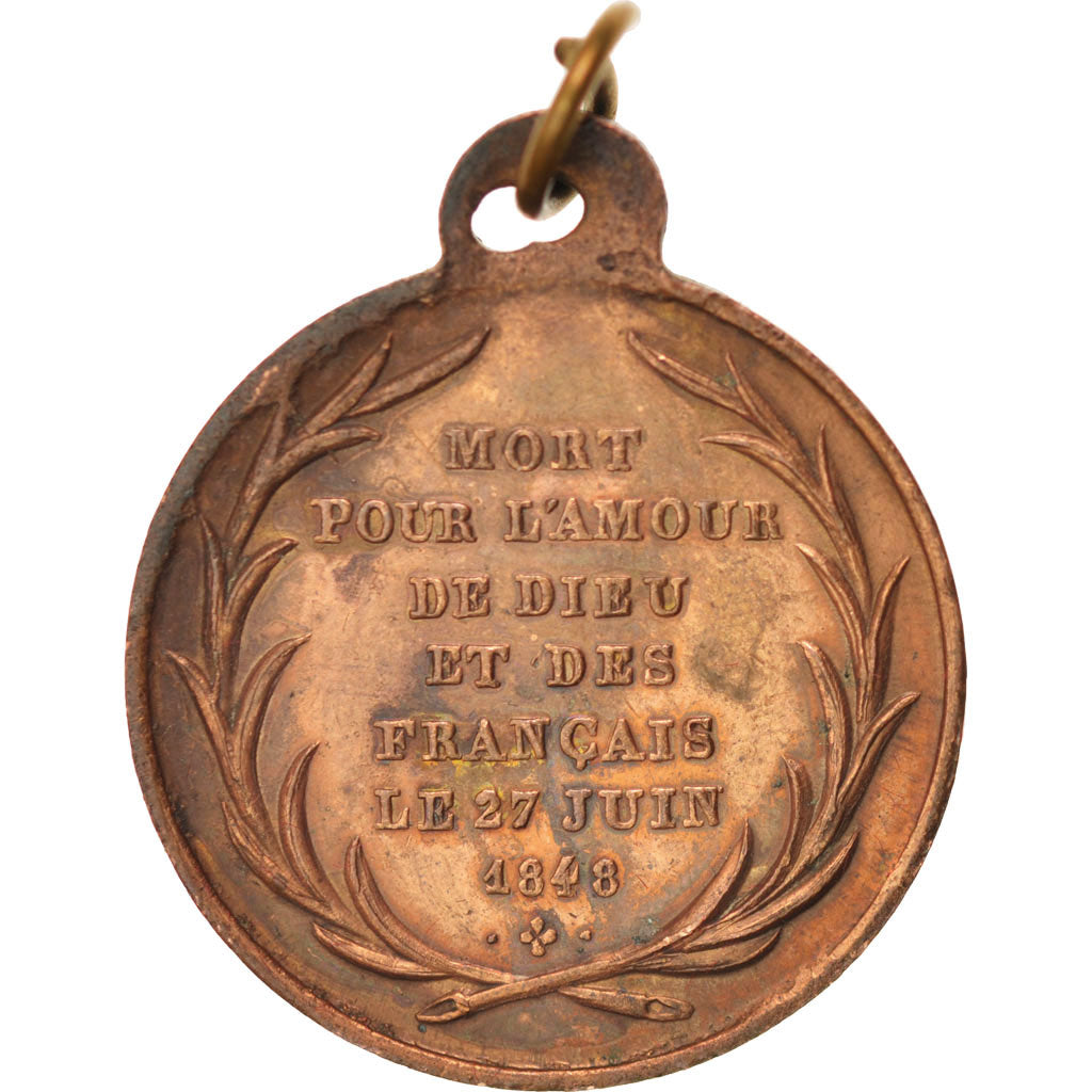 France, Medal, French Second Republic, History, 1848, SUP, Cuivre