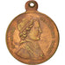 France, Medal, French Second Republic, History, 1848, AU(50-53), Copper