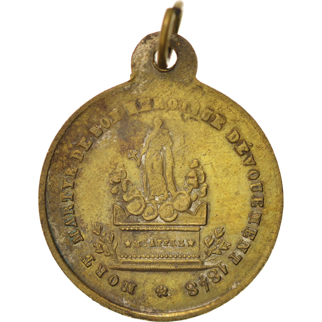 France, Medal, French Second Republic, History, 1848, TTB+, Cuivre