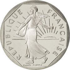 FRANCE, Semeuse, 2 Francs, 1993, KM #942.2, MS(65-70), Nickel, 26.5, Gadoury...