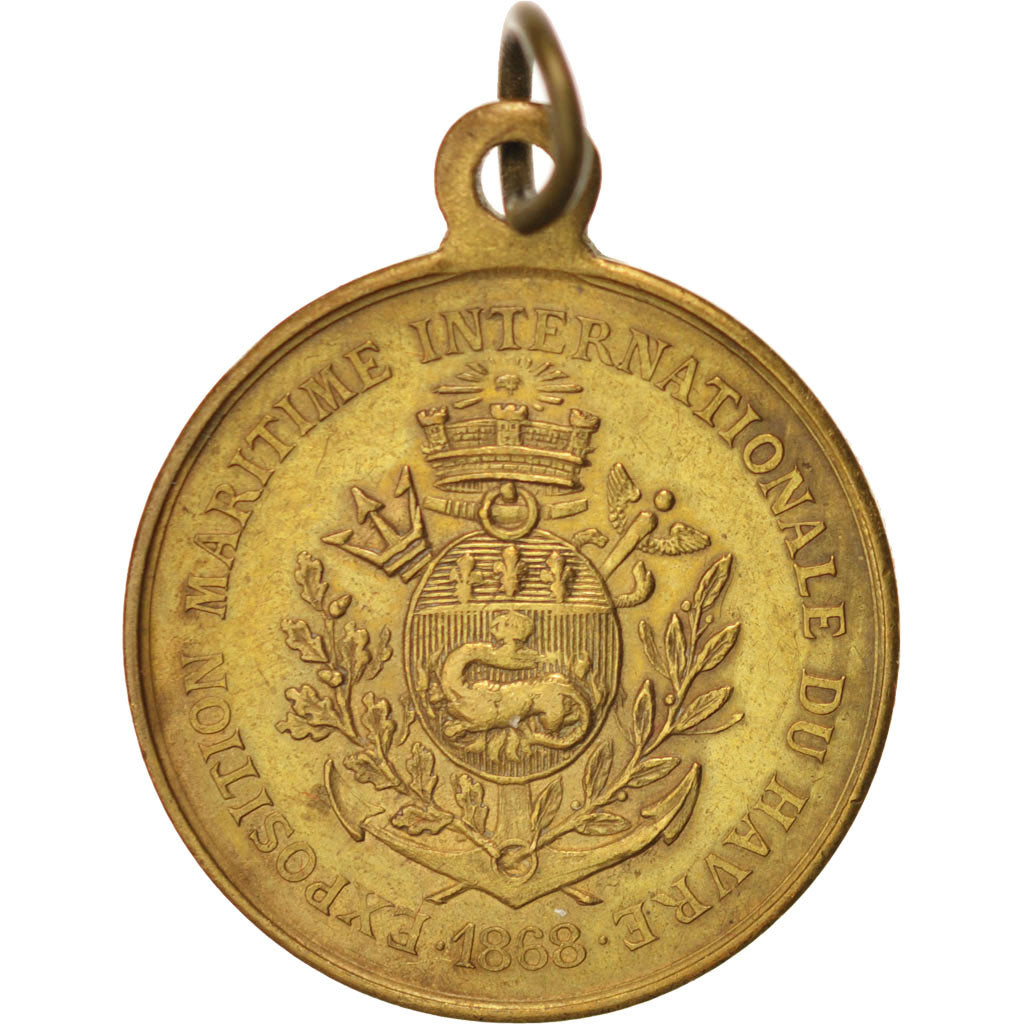 Exposition maritime internationale du havre, 1868, Médaille