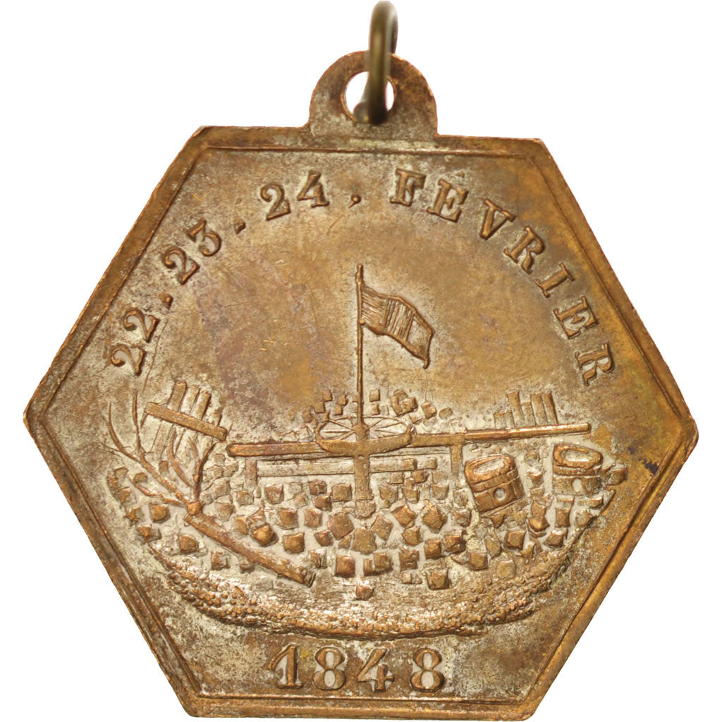 Deuxième République, Journées de 22, 23 et 24 février 1848, Médaille