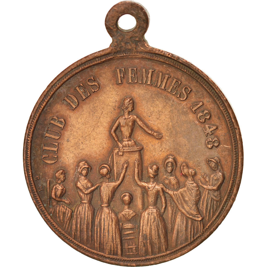 Deuxième République, Club des Femmes, Médaille