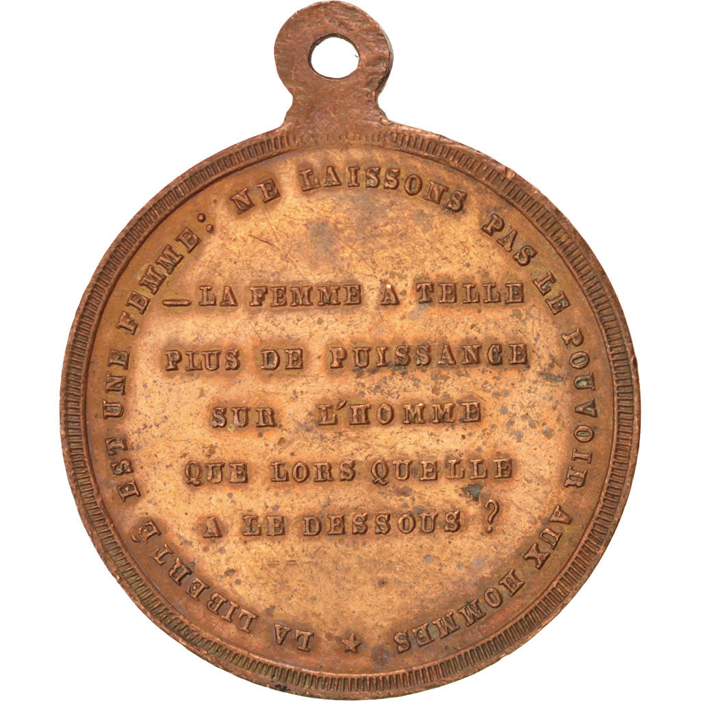 Deuxième République, Club des Femmes, Médaille