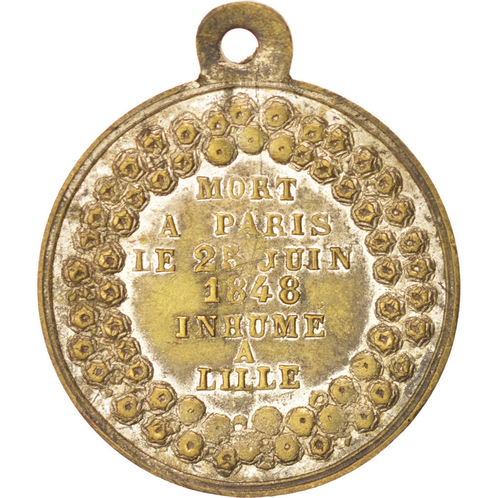 Frankrijk, Medal, French Second Republic, History, 1848, PR+, Koper