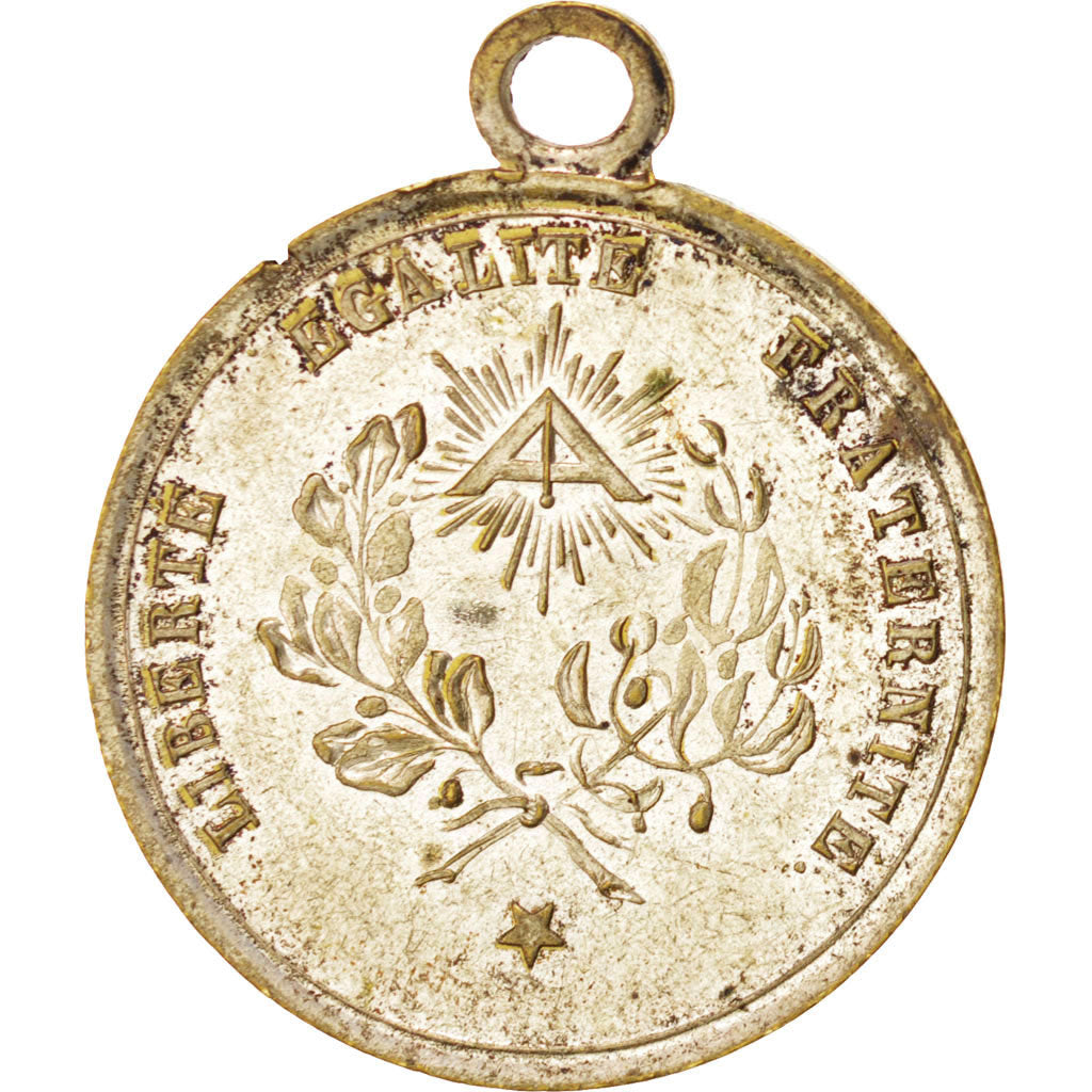 France, Medal, French Second Republic, History, 1849, EF(40-45), Copper