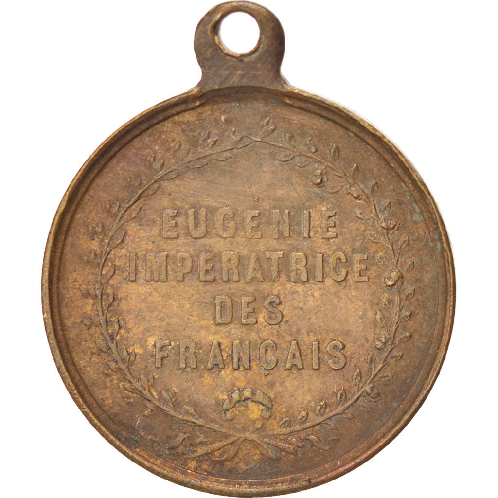 FRANCE, History, Second French Empire, Medal, EF(40-45), Copper, 23, 4.80