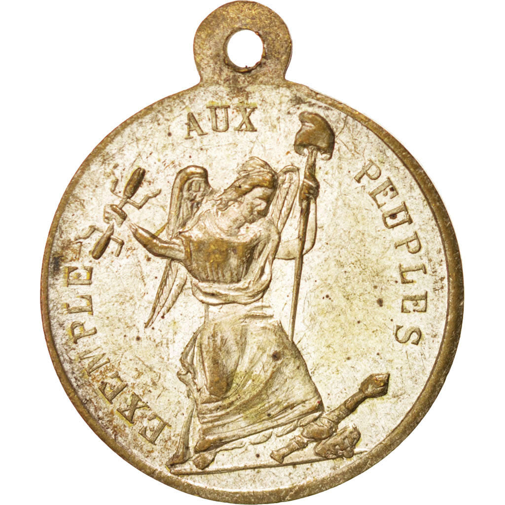 France, Medal, French Second Republic, History, 1848, SUP, Cuivre