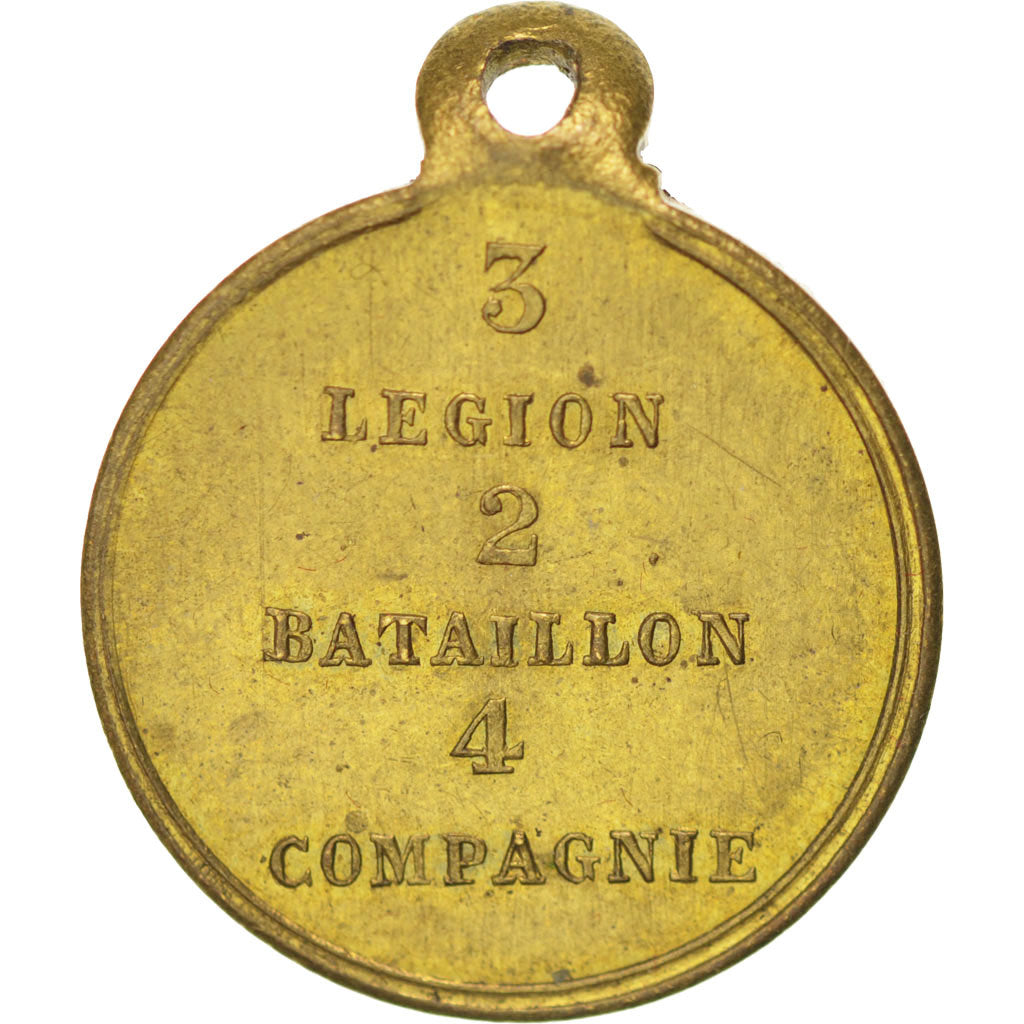 France, Medal, French Second Republic, History, 1848, SUP, Cuivre