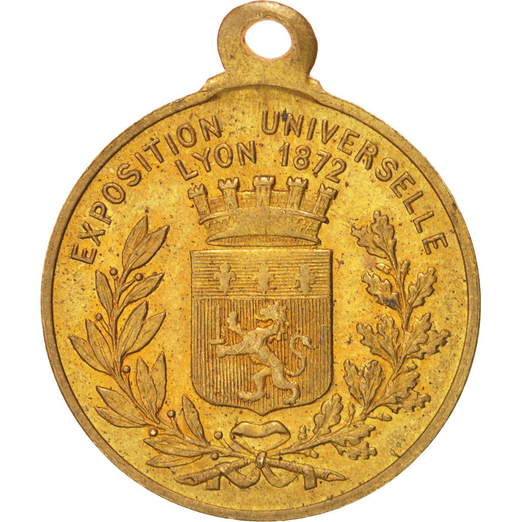 République Française, Exposition Universelle de Lyon 1872, Médaille