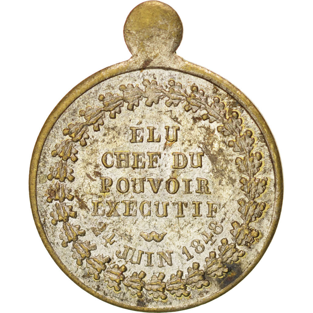 France, Medal, French Second Republic, History, TTB+, Cuivre
