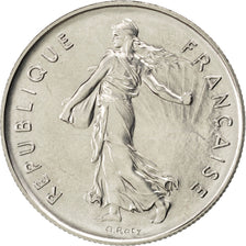 Munten, Frankrijk, Semeuse, 5 Francs, 1975, UNC-, Nickel Clad Copper-Nickel