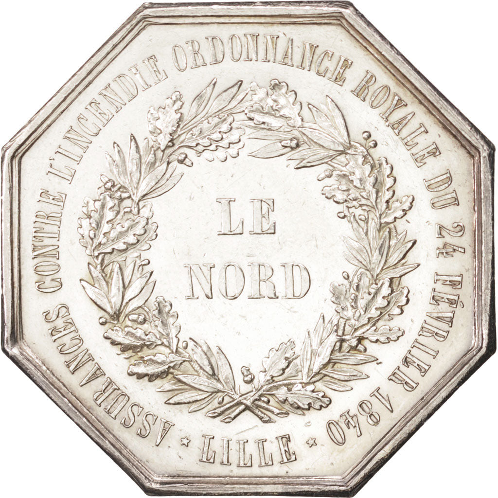 France, Token, Insurance, AU(55-58), Silver, Gailhouste:563