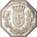 France, Token, Savings Bank, Borrel, AU(55-58), Silver