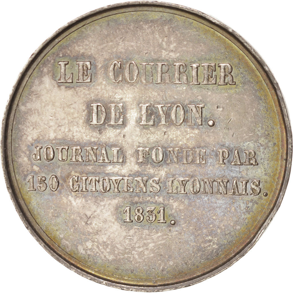 France, Trades, Token, 1831, AU(50-53), Silver, 32, 15.20