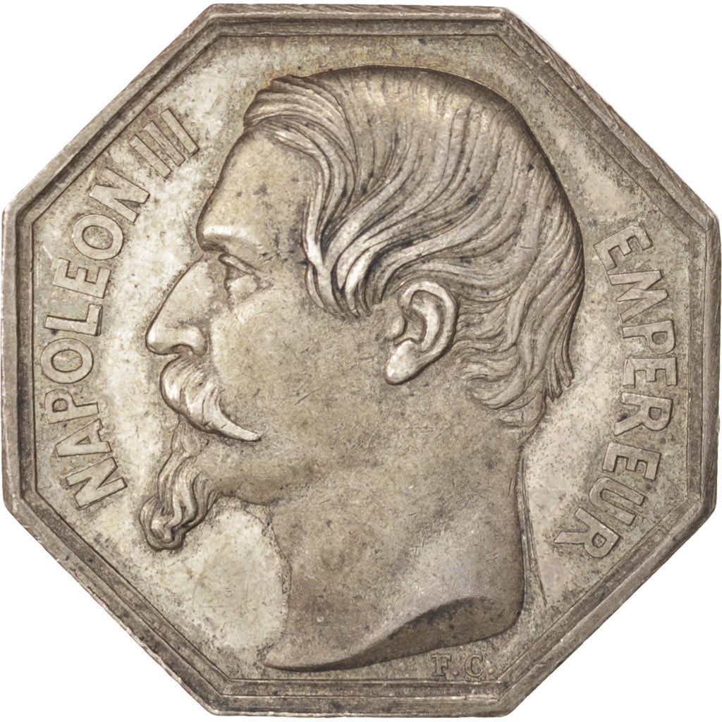 France, Token, Notary, AU(50-53), Silver