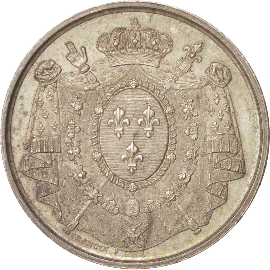 Francja, Token, Notariusz, AU(55-58), Srebro, Lerouge:406