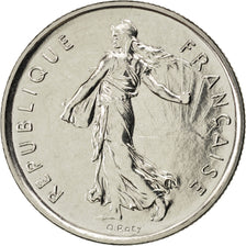 FRANCE, Semeuse, 5 Francs, 1973, Paris, KM #926a.1, MS(63), Nickel Clad...