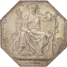 France, Token, Notary, Borrel, AU(50-53), Silver, Lerouge:226a
