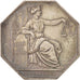 France, Token, Notary, 1836, Barre, AU(55-58), Silver, Lerouge:77