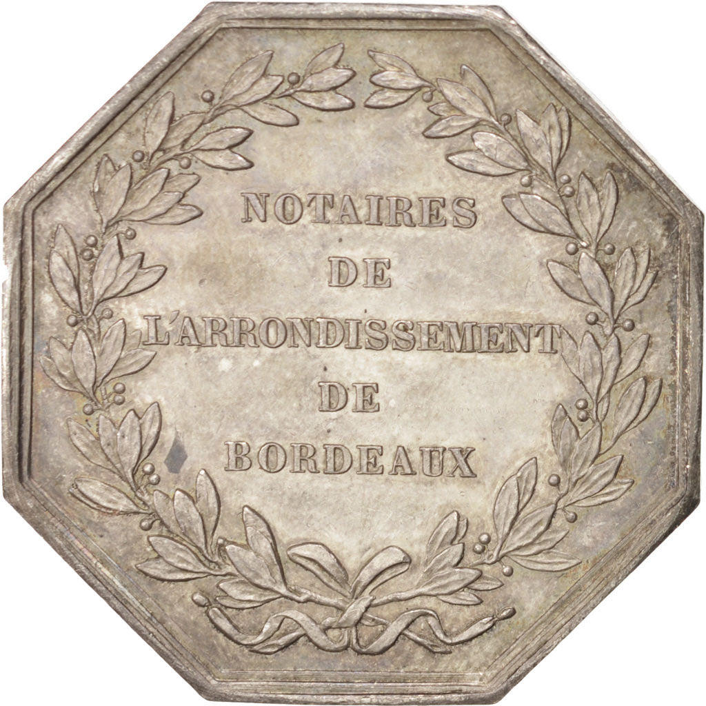 France, Jeton, Notary, Tiolier, SUP, Argent, Lerouge:59