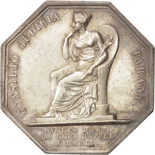 France, Justice, Token, AU(50-53), Silver, 33, 16.50