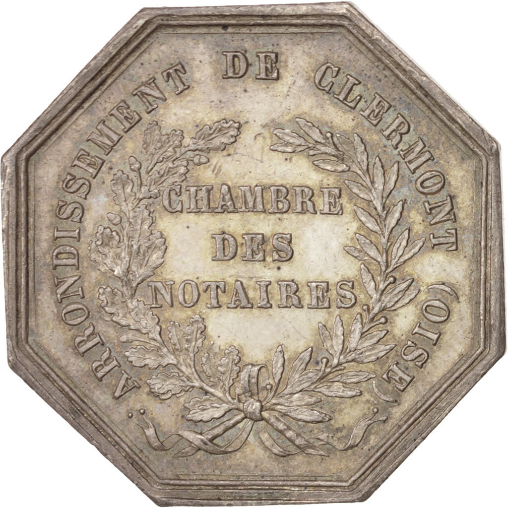 Frankreich, Token, Notary, 1824, VZ, Silber, Lerouge:99e
