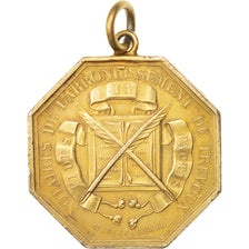 France, Token, Notary, AU(55-58), Vermeil, Lerouge:409.