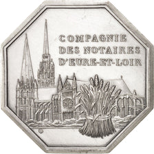 France, Notary, Token, AU(55-58), Silver, 31, 16.80
