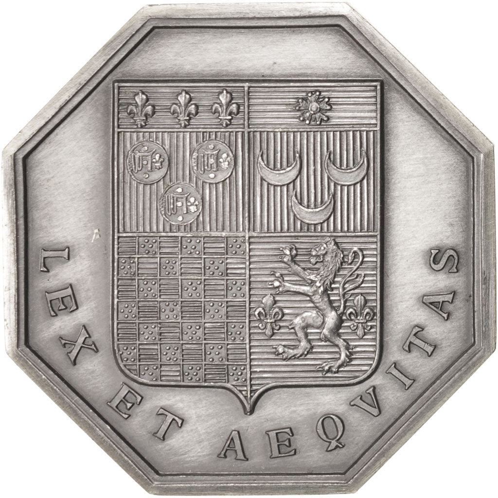 France, Notary, Token, AU(55-58), Silver, 31, 16.80