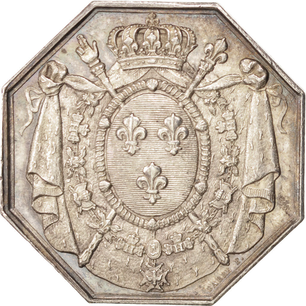 Francia, Token, Notary, EBC, Plata, Lerouge:404