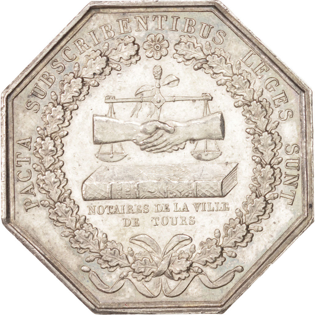 Francia, Token, Notary, EBC, Plata, Lerouge:404