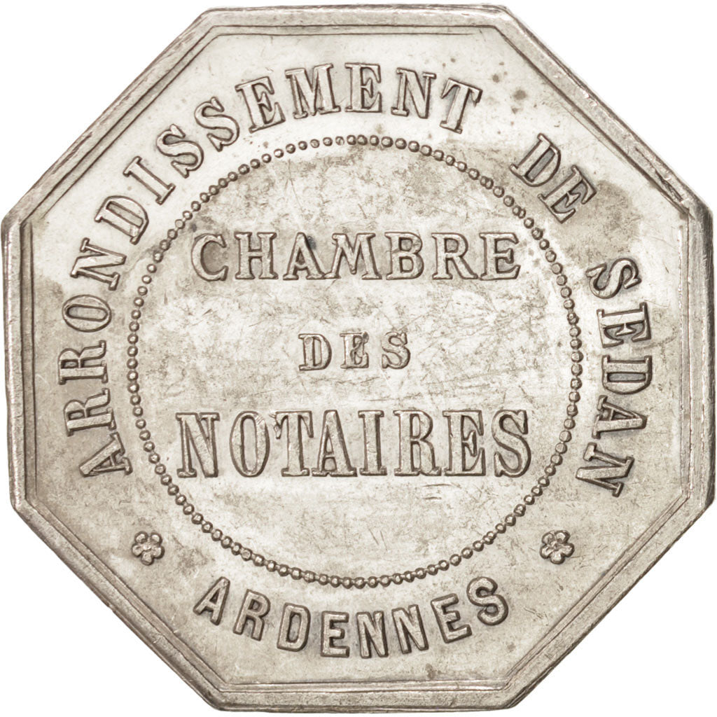 France, Token, Notary, AU(55-58), Silver, Lerouge:381