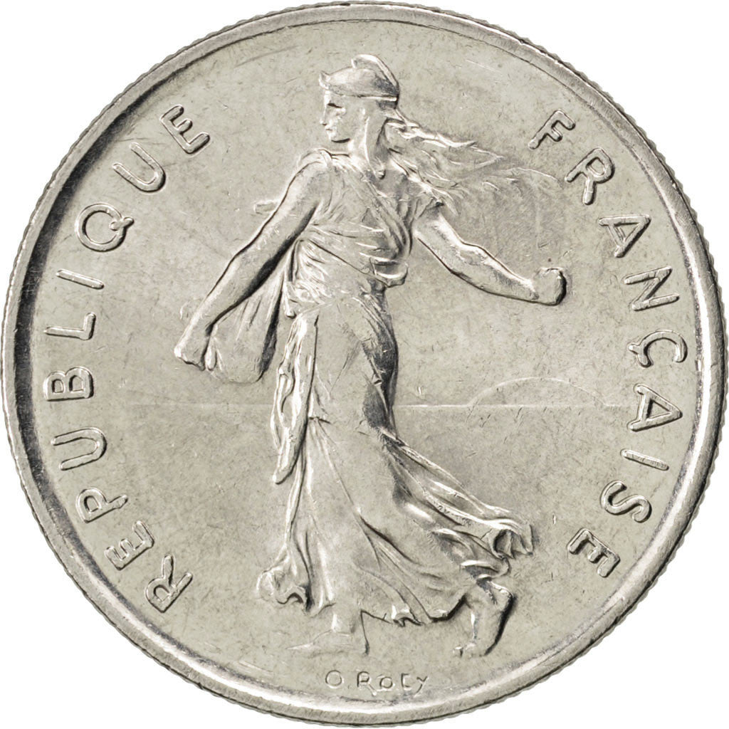 Coin, France, Semeuse, 5 Francs, 1993, MS(63), Nickel Clad Copper-Nickel