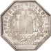 France, Token, Notary, MS(60-62), Silver, Lerouge:123