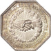 France, Token, Notary, Caqué, AU(50-53), Silver, Lerouge:201
