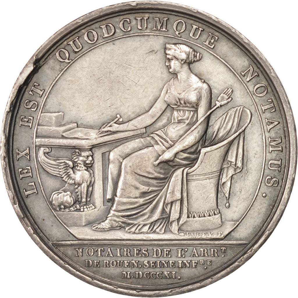 Francia, Token, Notary, EBC, Plata, Lerouge:358